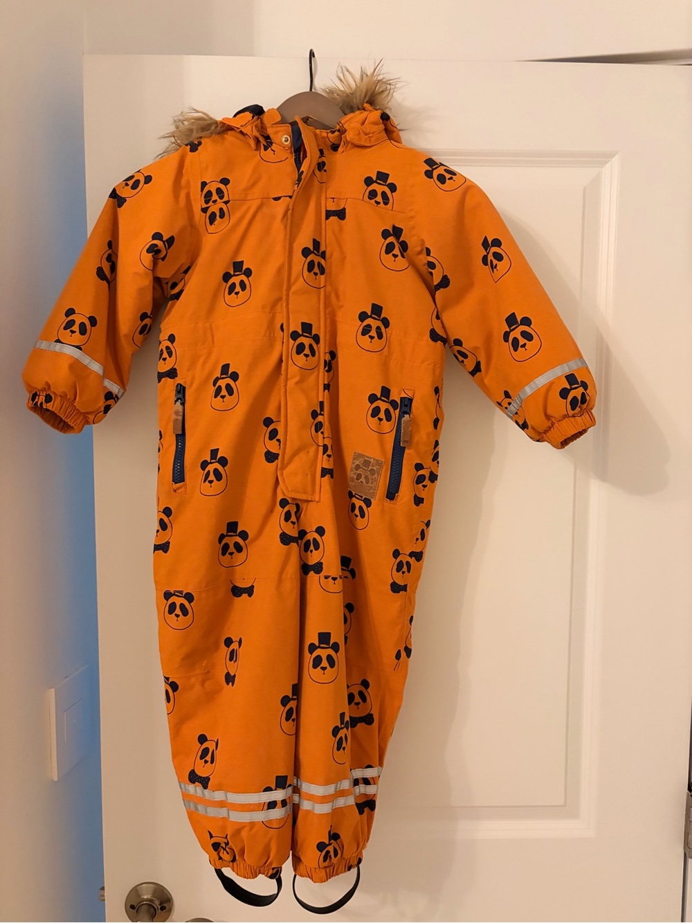 Mini Rodini Panda Snowsuit